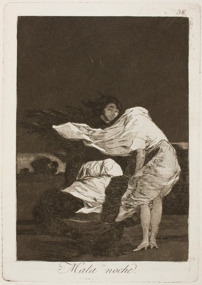 Bad Night by Francisco de Goya